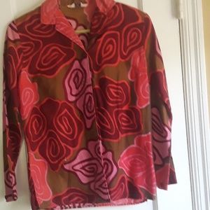 Vintage (1950's ?) Blouse. Very cool.